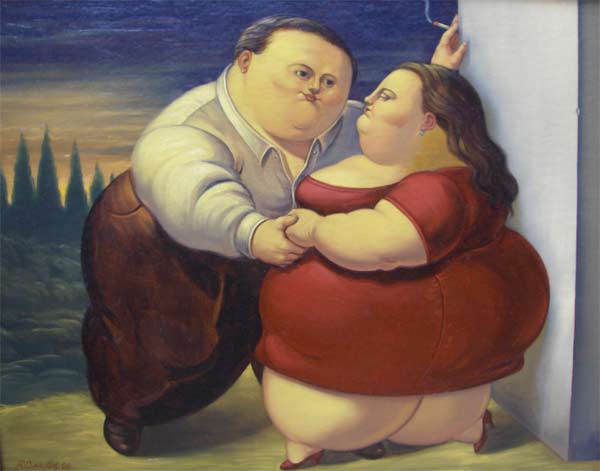 Pareja Nocturna by Rogelio Barillas